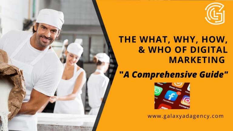 Digital Marketing Comprehensive Guide Of The What, Why, How, & Who In 2022.